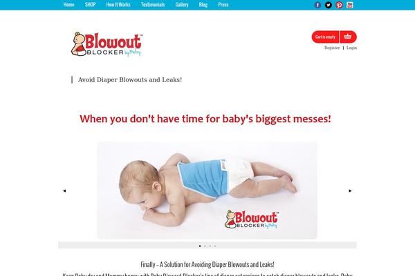 babyblowoutblocker.com site used Loremipsum