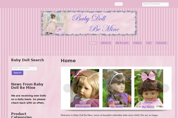 Mystile Child theme site design template sample