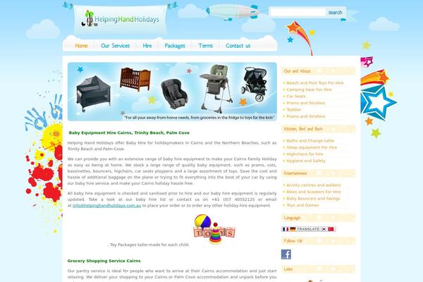 Kids_toys theme site design template sample