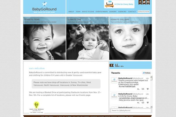 babygoround.ca site used Bgr