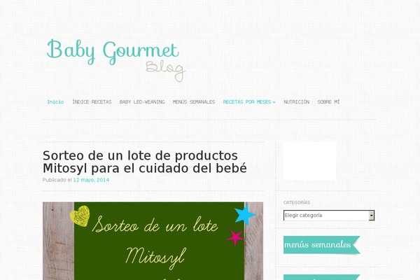 babygourmetblog.com site used Graphics-designer