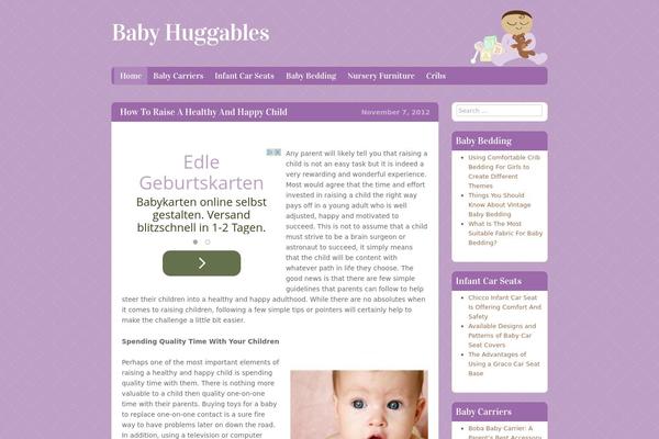 babyhuggables.com site used Babylog