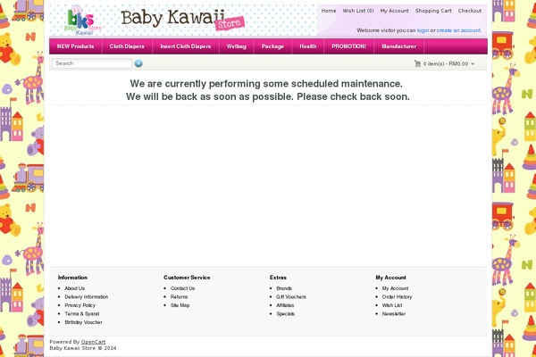 babykawaiistore.com site used Hanishealthylife4