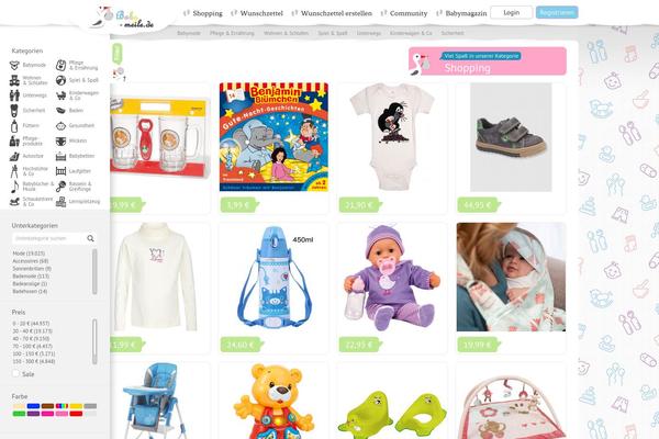 babymeile.de site used Stylen