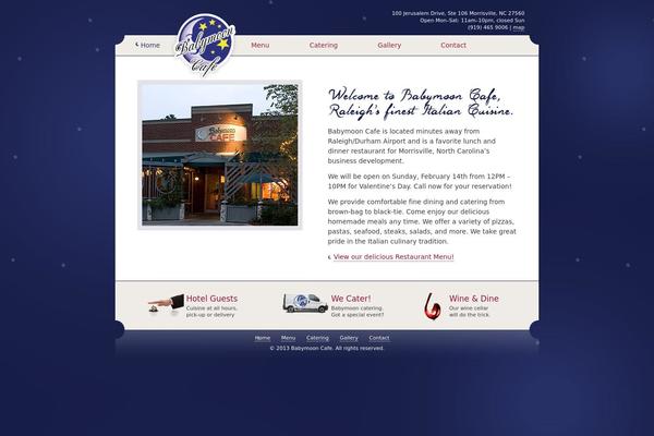 babymooncafe.com site used Babymoon-cafe