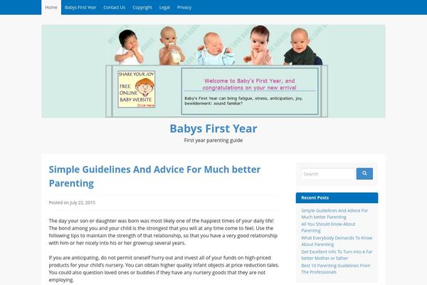 babys-first-year.com site used GovPress