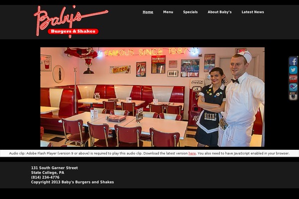 babysburgers.com site used Zeepersonalpro