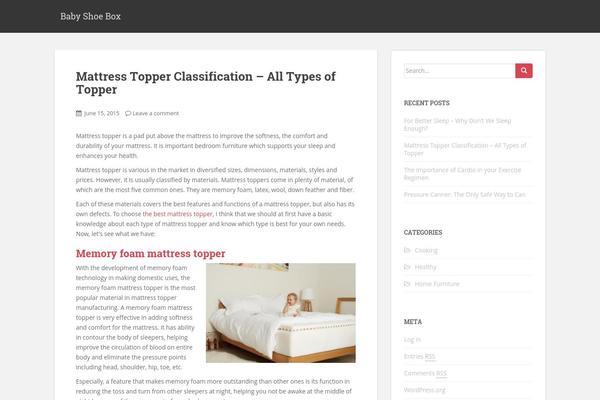 babyshoebox.com site used Sparkling