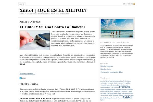 Thesis 1.8 theme site design template sample