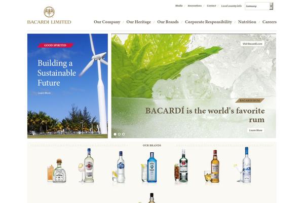 bacardilion.com.au site used Martini-australia