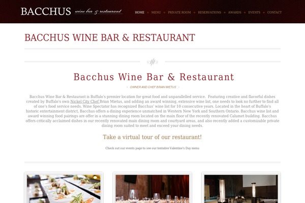 bacchusbuffalo.com site used Wp.finalpack.1.0.2c