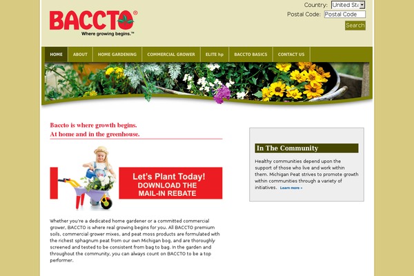 baccto.com site used Baccto