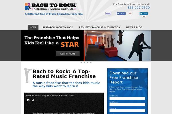 bachtorockfranchise.com site used Bachtorock