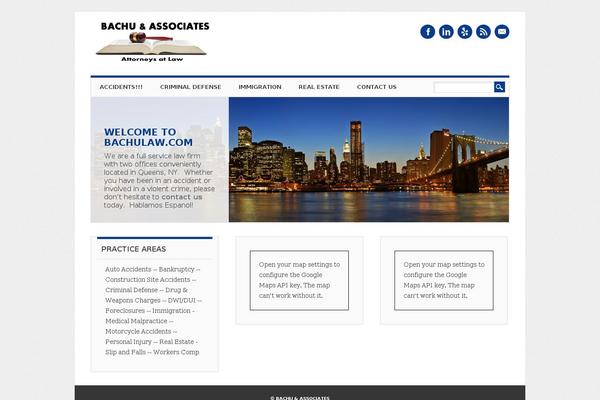 Attorney theme site design template sample