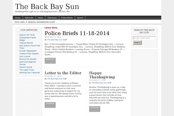 Magazine Basic theme site design template sample
