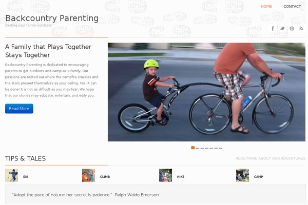 backcountryparenting.com site used Theme_v1_3