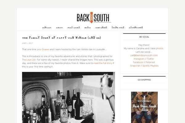 backdownsouth.com site used News Pro