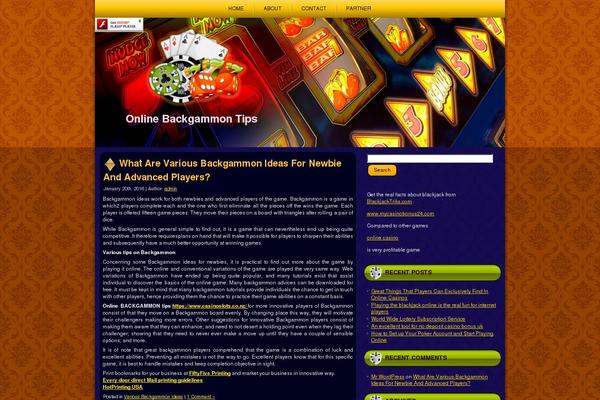 backgammonlove.com site used Casinoplay