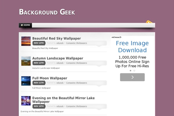 Mystique theme site design template sample