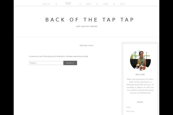 backofthetaptap.com site used My Passion