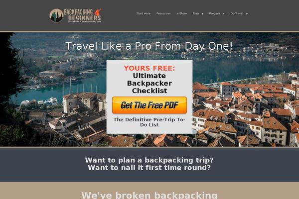 backpacking4beginners.com site used OptimizePress theme