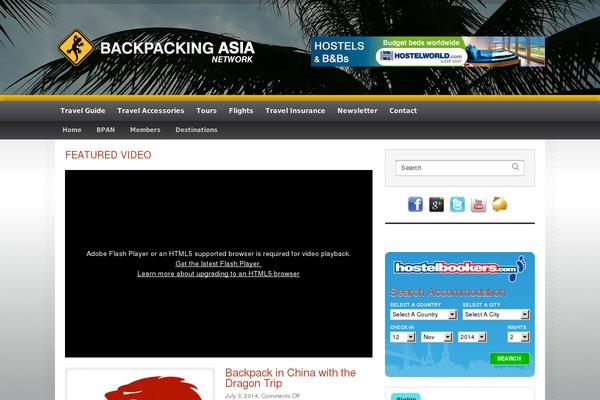 backpackingasia.com site used Revostar