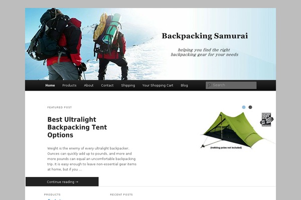 Twenty Eleven theme site design template sample