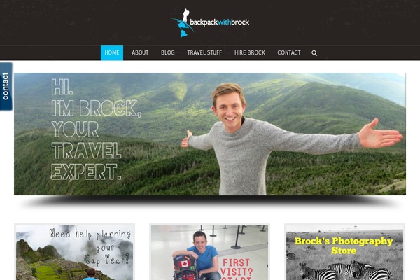 backpackwithbrock.com site used Reggio-digital-studio