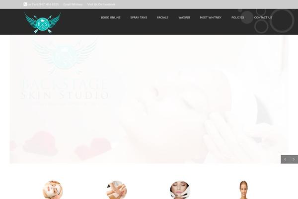 Spa Lab theme site design template sample