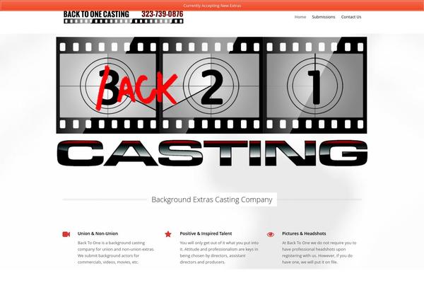 Total theme site design template sample