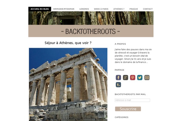 backtotheroots.fr site used Bttr