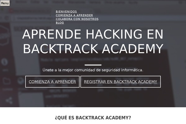backtrackacademy.com site used Explicit