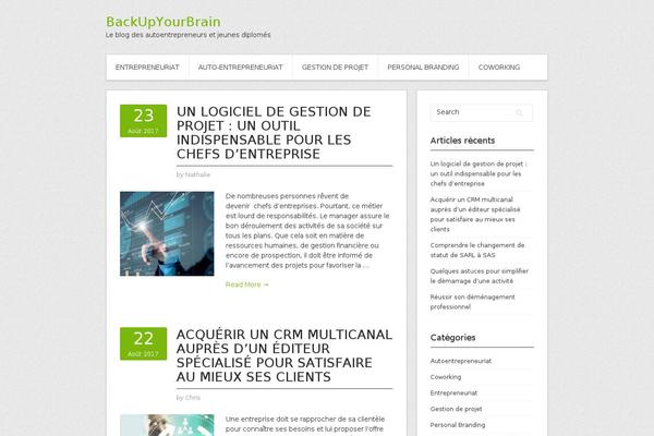 backupyourbrain.fr site used Newser-child