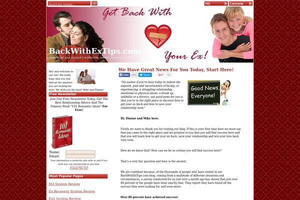 backwithextips.com site used Red Delicious