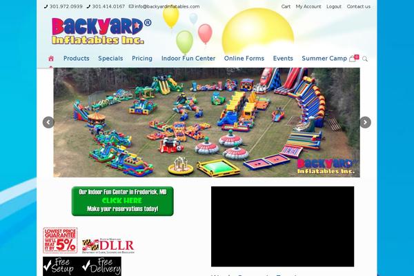 backyardinflatables.com site used Sellya