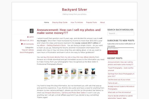backyardsilver.com site used Romangie