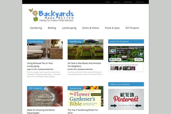 Gonzo theme site design template sample