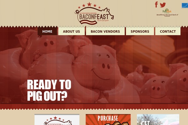 baconfeastlincoln.com site used Baconfeast