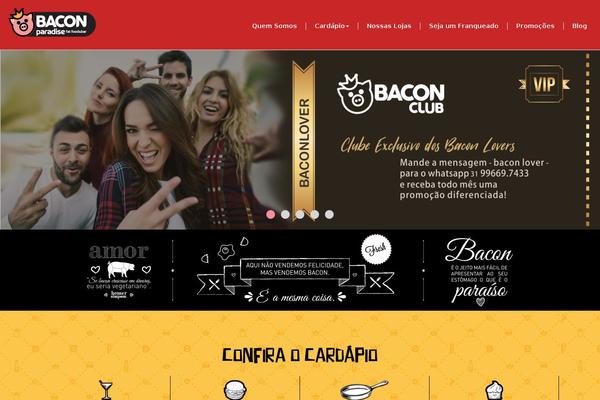 baconparadise.com.br site used Bacon