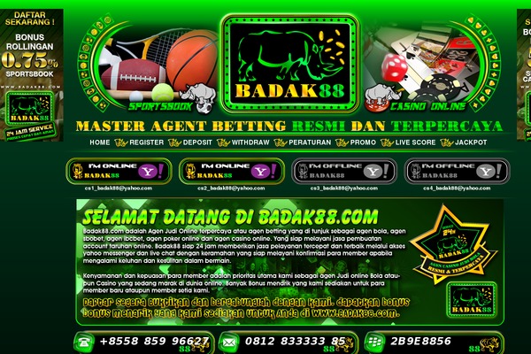 badak88.com site used Badak-new
