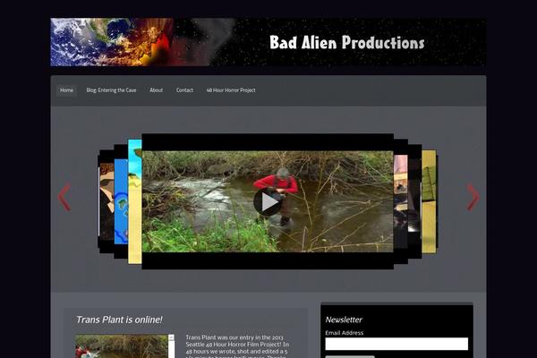badalienproductions.com site used Teal.dark.pro