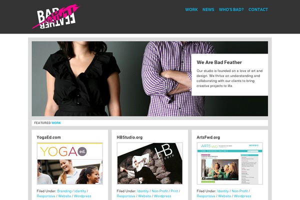 badfeather.com site used Bad-feather