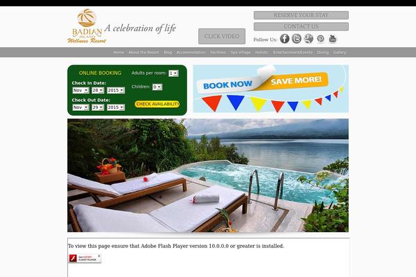 badianhotel.com site used Badian