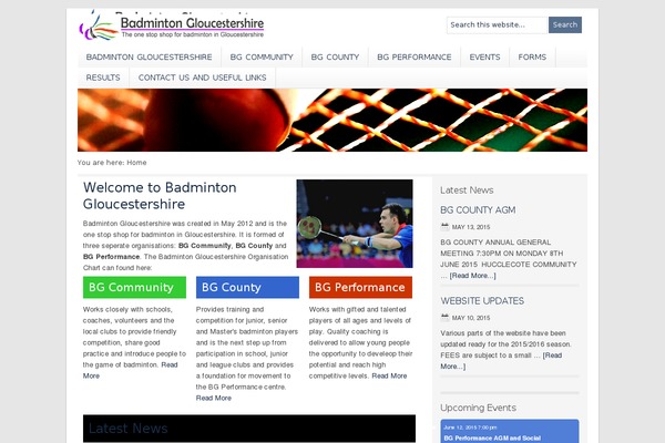 badmintonglos.co.uk site used Gid