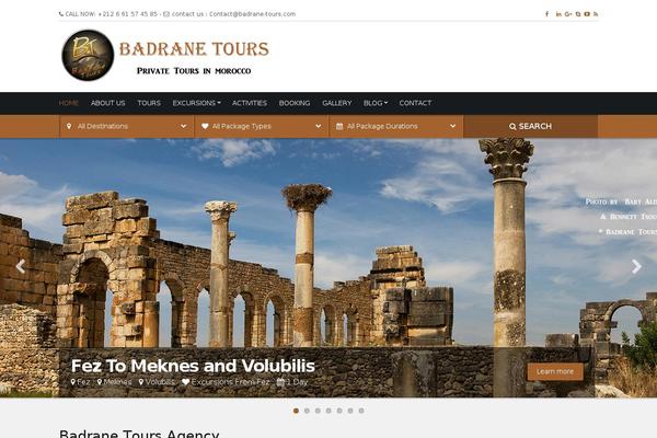 badrane-tours.com site used Cousteau