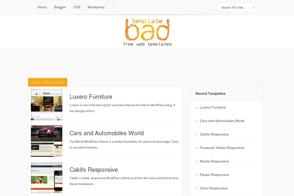 badtemplate.com site used Badtemplate