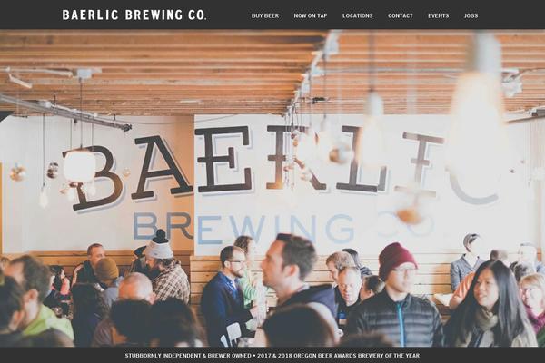 baerlicbrewing.com site used Baerlic_v1
