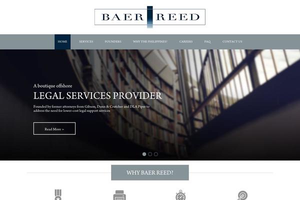 baerreed.com site used Baerreed