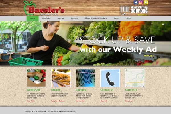 baeslers.com site used Shoptocook-responsive-baeslers