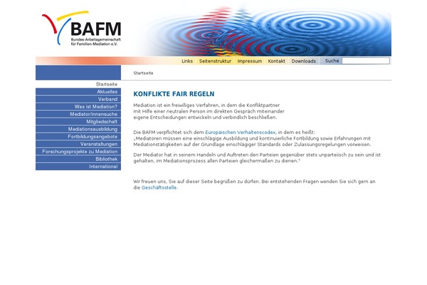 bafm-mediation.de site used Bafm_de